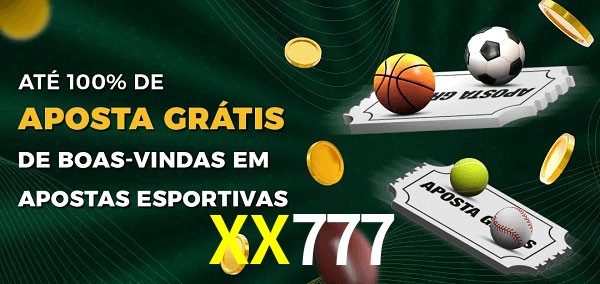 XX777 Ate 100% de Aposta Gratis